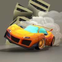 Escape The City Endless Car Games: Falling City 3D