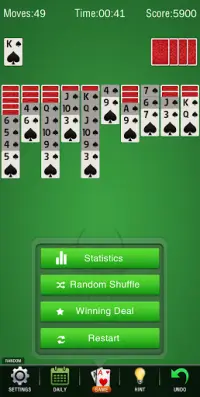 Spider Solitaire Screen Shot 10