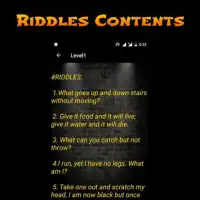 Mind Game Pocket Riddles Screen Shot 2