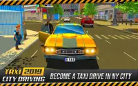 US Taxi Driver: Yellow Cab Driving Games Screen Shot 3