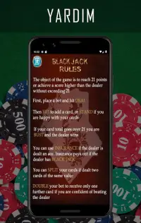 İnternetsiz Blackjack 21 Screen Shot 5