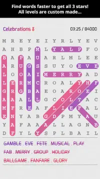 Super Word Search Puzzles Screen Shot 5