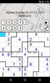 Daily Sudoku Screen Shot 1