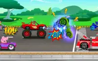 Blaze Truck Battle Monster Screen Shot 1