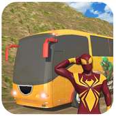 Superhero Transporter: Avengers Climb Bus Driver