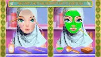 Muslim Hijab Girls Fashion Salon & Makeover Screen Shot 9