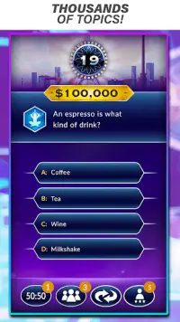 Official Millionaire Game Screen Shot 5