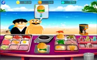 Cooking Restaurant food Madness : Best Burger Cook Screen Shot 1