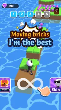 Moving Bricks Screen Shot 0