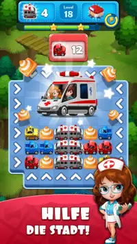 Traffic Jam Cars Puzzle - Match 3 Game Screen Shot 2