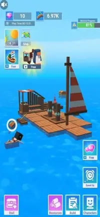 Idle Arks: Build and Sail Screen Shot 0