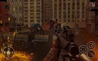 3 डी स्निपर गन ज़ोंबी शूटर: नि: शुल्क शूटिंग खेल Screen Shot 1