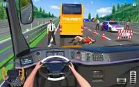 사전 코치 버스 운전 모험 : 새로운 버스 게임 Screen Shot 5