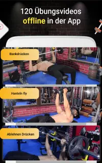 Pro Fitness-Studio Workout (Fitness-Training) Screen Shot 3