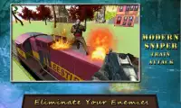 Modern Sniper Train Attack Screen Shot 3