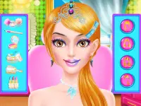 Королевский замок принцессы  Принцесса макияж игры Screen Shot 4