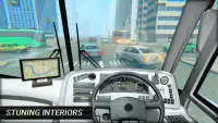 City Coach Bus Driving Simulator 2019: Bus moderno Screen Shot 7