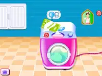 غسل الملابس ألعاب التنظيف Screen Shot 5