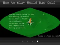 World Map Golf Screen Shot 5