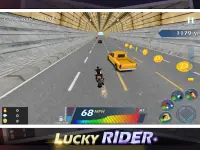 Lucky Rider - Crazy Moto Racing Game Screen Shot 8