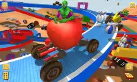 Superhero Apple Car Racing Games Android (Beta) Screen Shot 0