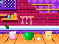 料理クッキー：女の子のためのゲーム Screen Shot 1