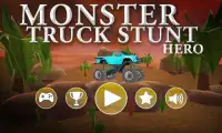 Monster Truck Stunt Hero Screen Shot 0