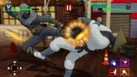 Real Kung Fu Kárate Lucha Futuro Combatiente Ninja Screen Shot 3