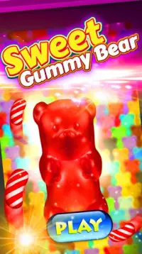 Sweet Gummy Bear - Gioco Match 3 gratis Screen Shot 6