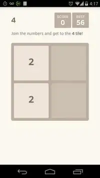 4: simple 2048 Screen Shot 0