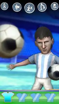 Messi barcelona strike: livescore (football games) Screen Shot 3