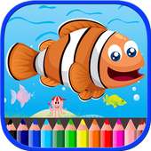 Sea Animal Coloring Book