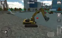 Construction Excavator 3D Sim Screen Shot 0