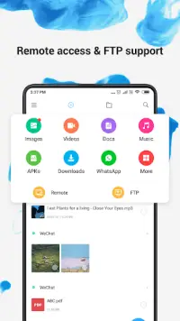 Mi File Manager - free and easily Screen Shot 2
