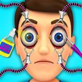 Kids ER Eye Surgery Simulator - Crazy Doctor Game