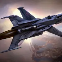 Game Pesawat Tempur Perang Screen Shot 13