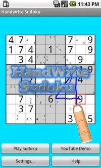 HandWrite Sudoku Free Screen Shot 4