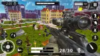 स्निपर 3 डी शूटर: शहर स्निपर नायक Screen Shot 4