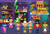 My Pretend Wild West - Cowboy & Cowgirl Kids Games Screen Shot 1