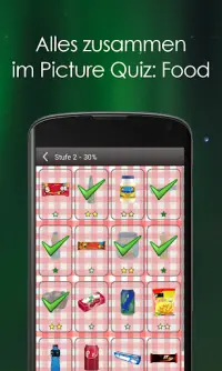 Picture Quiz: Food Screen Shot 2