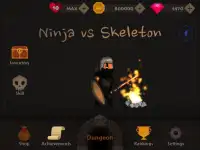 Ninja vs Skeleton Screen Shot 5