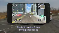 Lorry bus driving simulator: City Passenger Coach Screen Shot 1