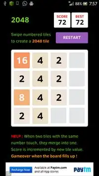 2048 puzzles doge - original Screen Shot 1