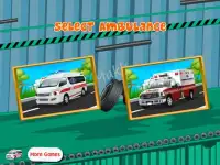 Mobil game Ambulance mencuci Screen Shot 1
