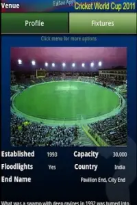 Cricket World Cup FaltooApps Screen Shot 2