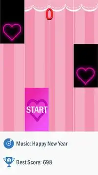 Love Pink Piano Tiles Screen Shot 4