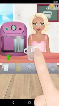 coffee game for girls Screen Shot 0
