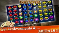 ThreeTowers, The Tripeaks Free Solitaire Game Card Screen Shot 4