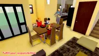 aile baba hayatı: sanal baba anne aile simülatör Screen Shot 0