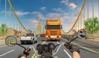 Tricky Moto Racing Traffic Highway Driving Screen Shot 5